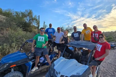 Vivi l’avventura nel deserto sonorano con un tour guidato in sand buggy vicino a scottsdale, con acqua, snack e foto incluse. cambia guida e scopri sentieri selvaggi.