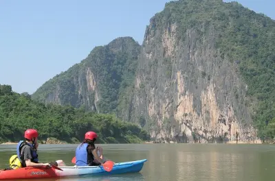 Kayak à Luang Prabang : Mékong, Nam Ou et grottes de Pak Ou