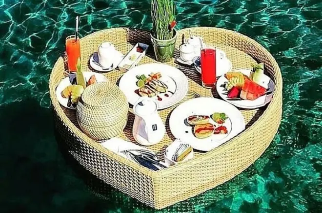 Bali Floating Breakfast: Tegalalang, Affen & Ubud Kunst