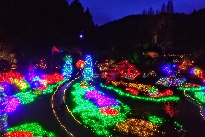 Natale a Victoria e Butchart Gardens: Tour delle luci festive