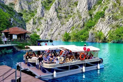 Matka Canyon & Bemalte Moschee Tagesausflug ab Skopje