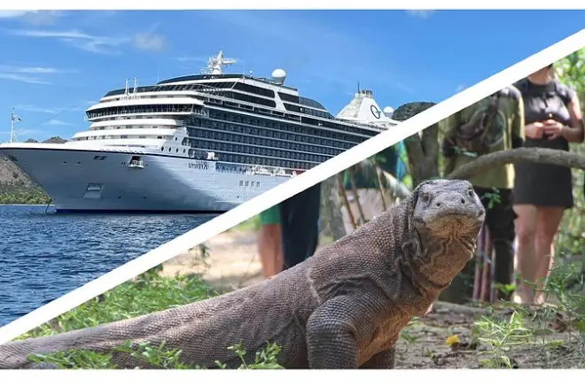 Komodo Island Tour für Kreuzfahrtgäste: Komodowarane erleben