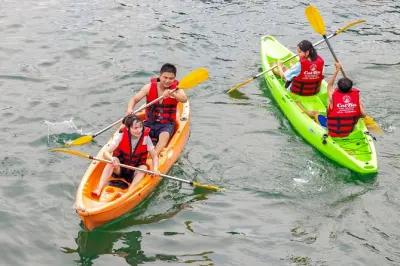 Lan Ha Bay de Cat Ba: Snorkel, cavernas, vilarejos e ciclismo