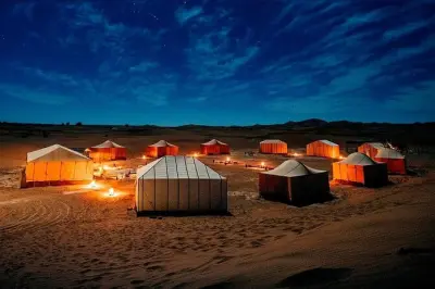 Désert du Sahara depuis Tunis : Dunes, oasis et tente bédouine