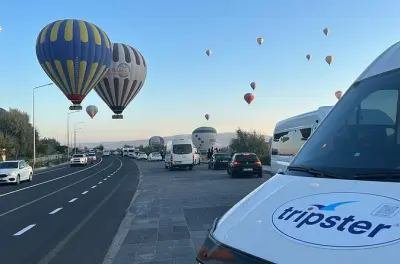Heißluftballonflug über die Feenkamine von Göreme