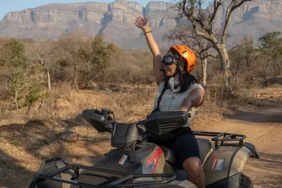 Tyrolienne dans le parc national Kruger : Combo quad et tyrolienne