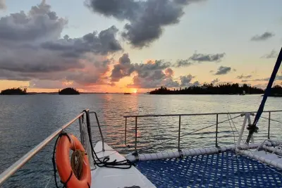 Catamaran Sunset Sail Bermuda: Rum Swizzle included
