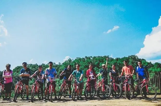 Vélo à Pulau Ubin Singapour : Faune et villages