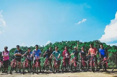 Vélo à Pulau Ubin Singapour : Faune et villages