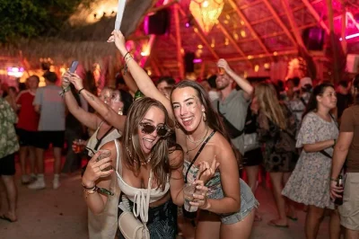 Feel the pulse of koh phangan at the halfmoon festival with beach club vibes, jungle stages, and fire shows. includes drinks, body paint, and easy admission.