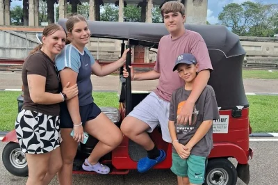 Hop into a tuk tuk for a private colombo city tour—see temples, the red mosque, galle face green, and more with entry tickets and hotel pickup included.