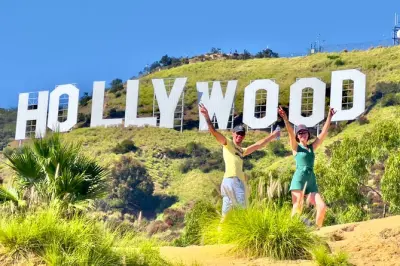 Hollywood Sign E-Bike Tour Los Angeles: Private geführte Fahrt
