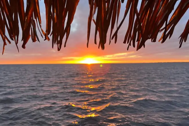 Punta Gorda Sunset Tiki Boat Cruise: BYOB Charlotte Harbor
