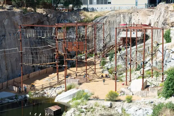 Quarry Park Adventures Rocklin Ziplining: Sechs Aktivitäten