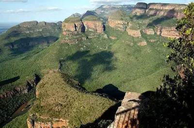 Panorama route depuis Hoedspruit : God's Window et cascades