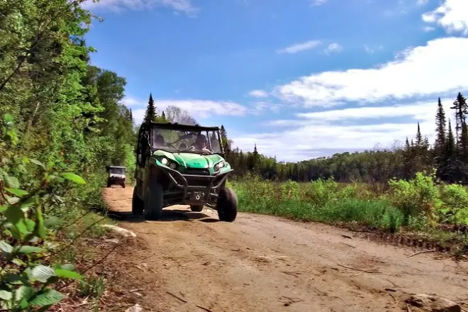 Guida dune buggy Kawasaki: 4 posti per fuoristrada