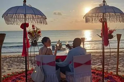 Cena privata di pesce a Jimbaran Beach con trasferimenti inclusi