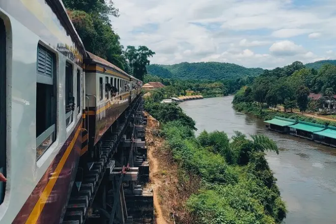 Kanchanaburi tour: Erawan Waterfall, Hellfire Pass, Death Railway