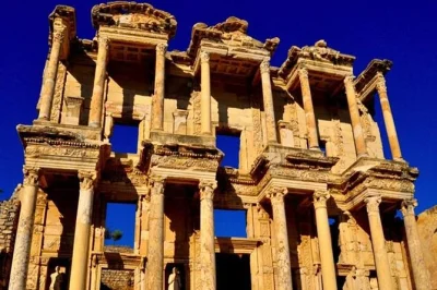 Feel the marble streets of ephesus, see the temple of artemis, and taste fruit wine in sirince on a day trip from izmir with lunch and hotel pickup included.