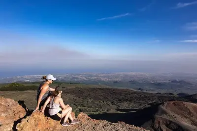 Mount Etna tour from Catania: Silvestri Craters and lava cave