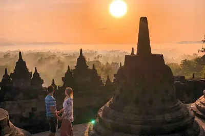 Borobudur Climb & Prambanan Temple Tour Private Access