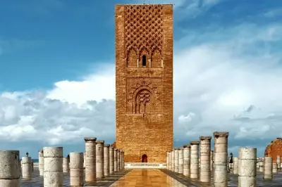 Tour privato di Rabat in taxi verde: Torre Hassan, Kasbah, Mausoleo