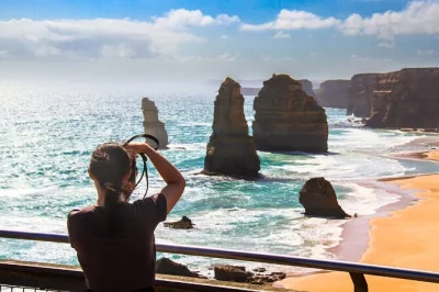 Feel the salt air and hear shipwreck tales on a small-group great ocean road day trip from melbourne, with 12 apostles, loch ard gorge, pickup, and morning tea included.