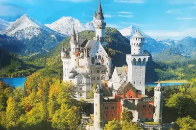 Château de Neuschwanstein : Visite à vélo avec billet coupe-file