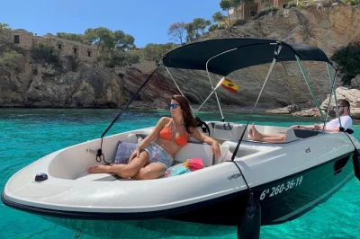 Set out from santa ponsa to explore secret bays, swim in cala fornells, and cruise costa de la calma—no license needed. includes petrol, ice cooler, and cleaning.