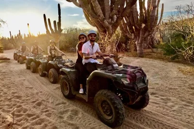 Feel baja’s wild side on an atv pacific tour from cabo san lucas—ride cliffs, visit a donkey sanctuary, and explore migriño beach with local guides and hotel pickup.