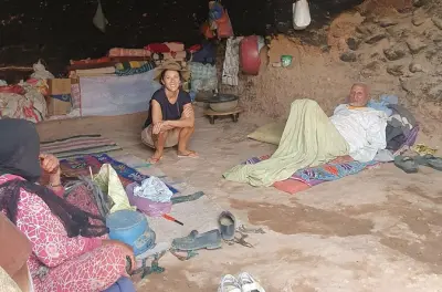 Escursione e notte con nomadi nella gola del Dades, Marocco