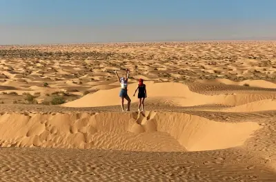 Privater Ausflug von Djerba zur Wüste und Thermalquelle Ksar Ghilane