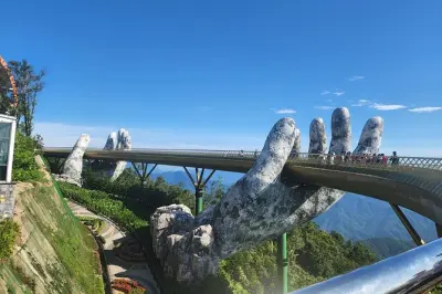 Da Nang: Puente dorado, montaña de mármol y puente dragón