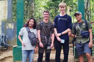 2-day jungle trek Bukit Lawang with overnight camp