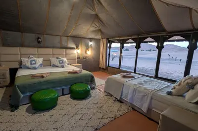 Merzouga Desert Luxury Camp: Camel Ride & Private Tent