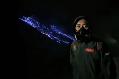 Monte Bromo e cratera Ijen: 2 dias com fogo azul saindo de Malang