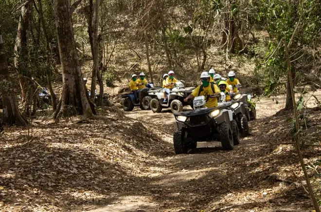 Balade en quad tandem à Bucerias : Aventure tout-terrain