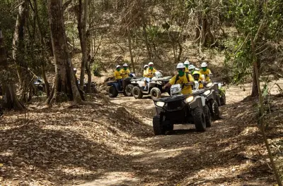 Balade en quad tandem à Bucerias : Aventure tout-terrain
