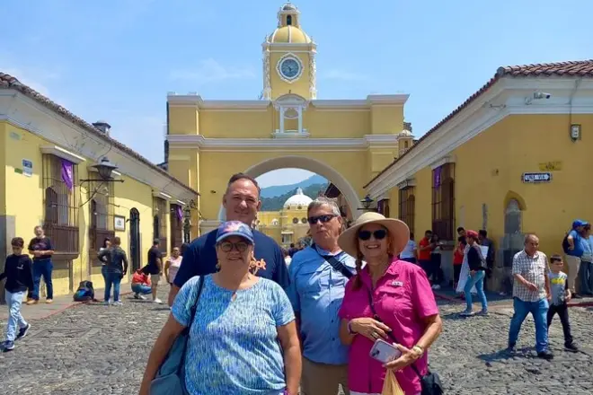 Antigua Guatemala saindo de Puerto Quetzal: Casa Santo Domingo