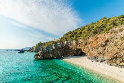 Pélion privé depuis Volos : Tsagkarada et plage Mylopotamos