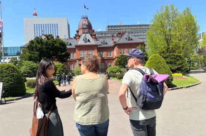 Sapporo zu Fuß entdecken: Morgens oder nachmittags mit Guide