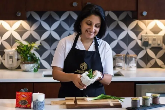 Cours privé de cuisine indienne à Atlanta avec Naina