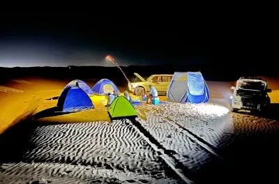 Deserto da Muscat: 2 giorni con oasi e campeggio notturno privato