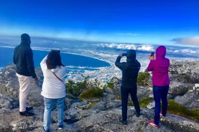 Experience table mountain, boulders beach penguins, and cape of good hope on a private cape town tour. all fees included. book your full-day adventure.