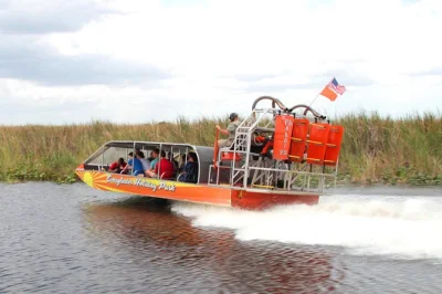 Erlebe die florida everglades bei einer geführten airboat-tour, entdecke alligatoren und lausche spannenden geschichten von echten gladesmen. inklusive hoteltransfer und gruppenfoto.