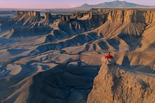 Moonscape Overlook e Factory Butte 4x4: Paisagens lunares