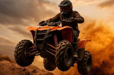 Descubre el desierto de agafay con paseo en quad, camellos al atardecer, música bereber y cena bajo las estrellas. recogida incluida en marrakech.