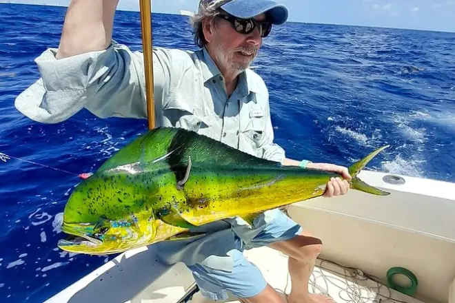 Pêche en haute mer à Isla Mujeres : Voilier, mahi-mahi et plus