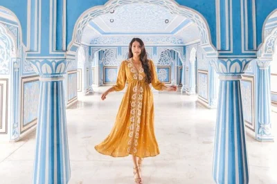 Erlebe jaipur: hawa mahal, galtaji affentempel, bunte märkte und mehr auf einer privaten tagestour mit guide und hotelabholung.