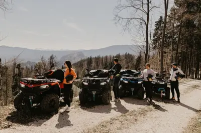 ATV-Fahren in Bled: Waldwege & Burgruinen